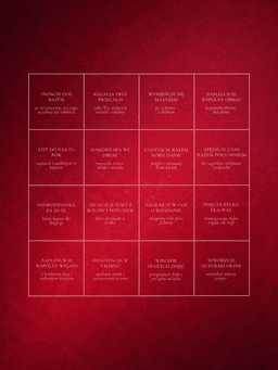 Strony dziennika — Bingo dla par